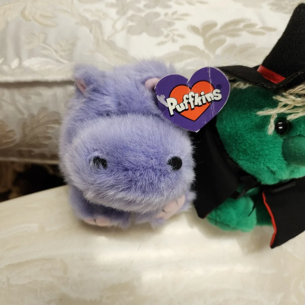 Puffkins plush Henrietta Percy Hazel Lot of 3